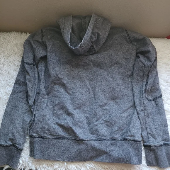 Men's Gray Button-Up Hoodie - Picture 10 of 10